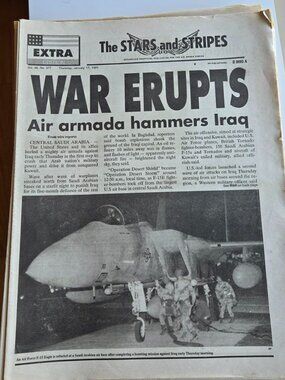 Stars and Stripes newspaper, Germany edition, January 17-31, 1991